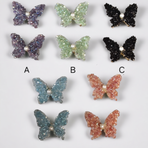 Fancy Butterfly Clips (Set of 2)