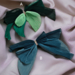 Fancy Crush Bow Clips