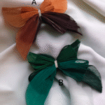 Fancy Crush Bow Clips