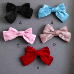 Cute Bow Clips