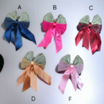 Shimmer Bow Clips