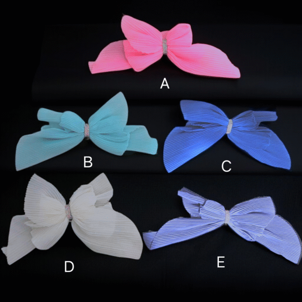 Fancy Bow Clips