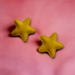 Star stud earrings small cute design