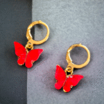 Butterfly Huggies - lightweight fashion earrings