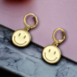 Smiley Huggies - lightweight fashion earrings