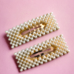 Set of pearl charm pins for chic hairstyles
