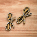 Cute bow hair pins set for daily use