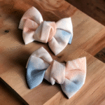Classic bow hair clips for girls