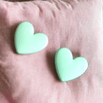 Little Heart Earrings - trendy statement fashion earrings
