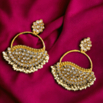 grand wedding mirror pearl earrings