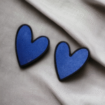 small heart earrings cute fashion