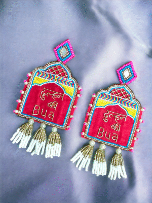 Dulhan ki bua wedding earrings handmade