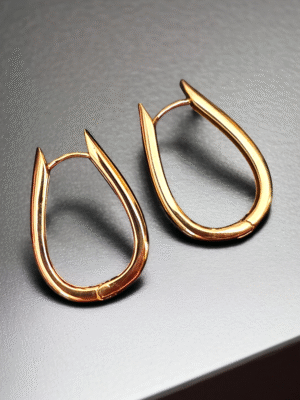 Long-lasting anti-tarnish stud earrings