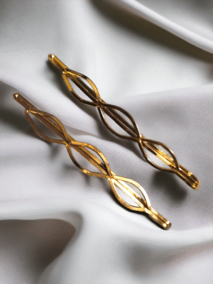 Minimal design hair clips - elegant everyday wear