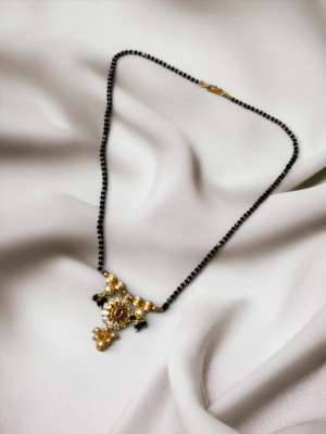 Classic gold-toned mangalsutra