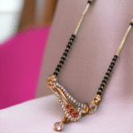Modern mangalsutra necklace