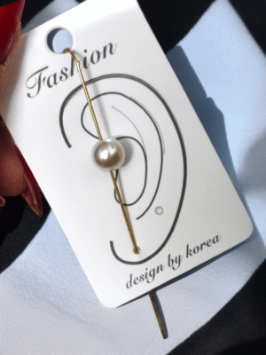 Handmade brass ear cuff fashion piece