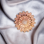 Chunky rotating statement ring